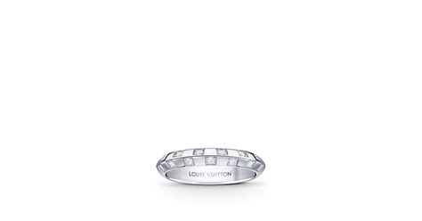 0.5ct diamond split ring white gold louis vuitton|Le Damier de Louis Vuitton.